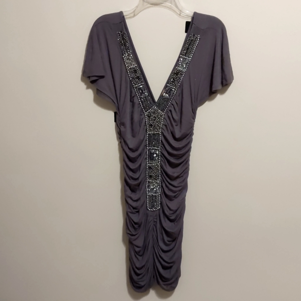 Medium Gray Elegant Dinner Dress from BoLBoU